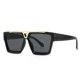 (6 PACK) Flat Top Wholesale Sunglasses 2022 M221304 - Bulk Sunglasses Wholesale